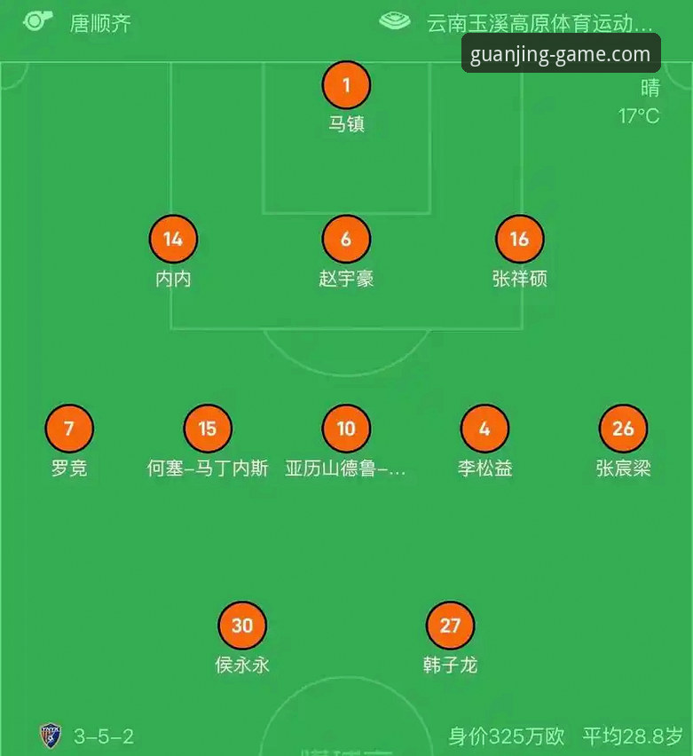 中超经典对决实用观赛指南：从云南玉昆3-3北京国安看冠竞体育平台赛事体验技巧